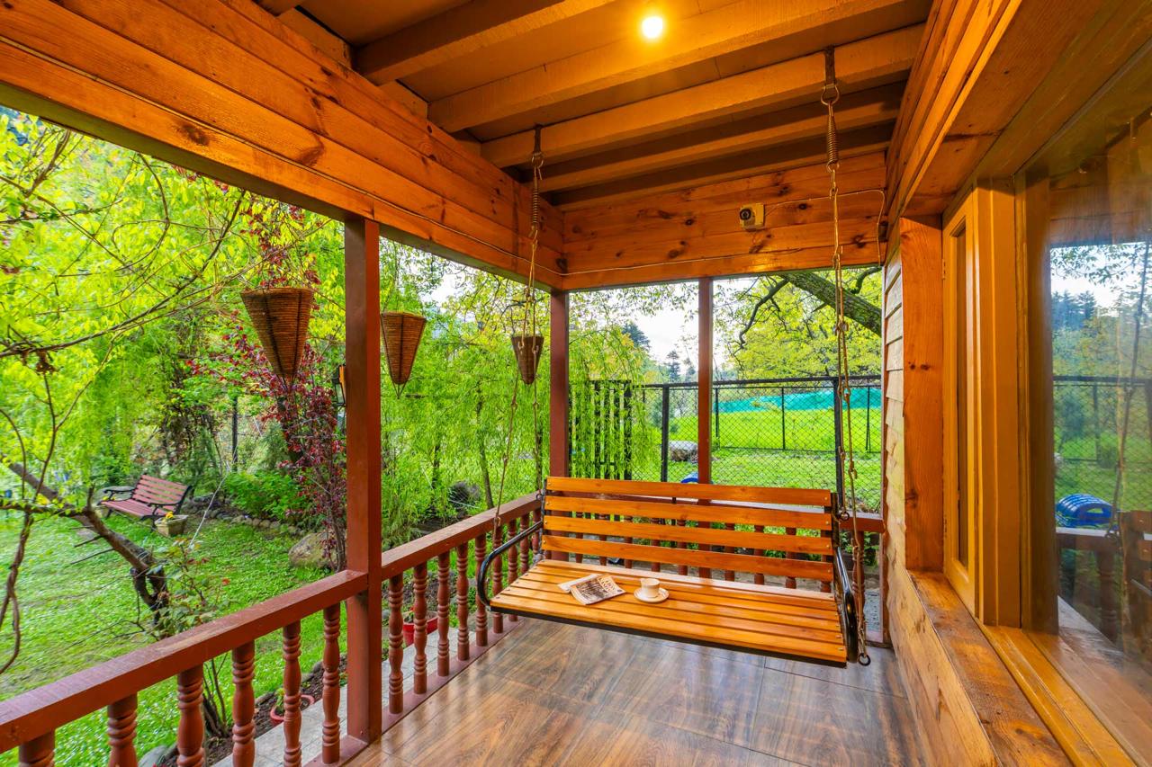 Swing area maryam cottage pahalgam