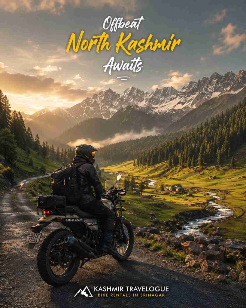 North kashmir travelogue poster